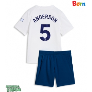 Manchester City Elliot Anderson #5 Replika Babytøj Tredje sæt Børn 2026-27 Kortærmet (+ Korte bukser)